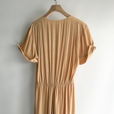 Pastel orange dress