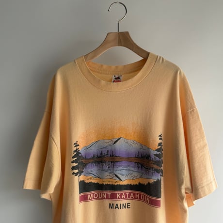 Mountain orange T-shirt