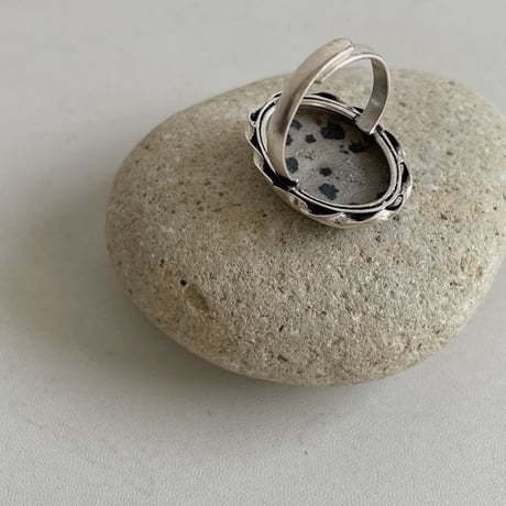 Dalmatian  stone ring