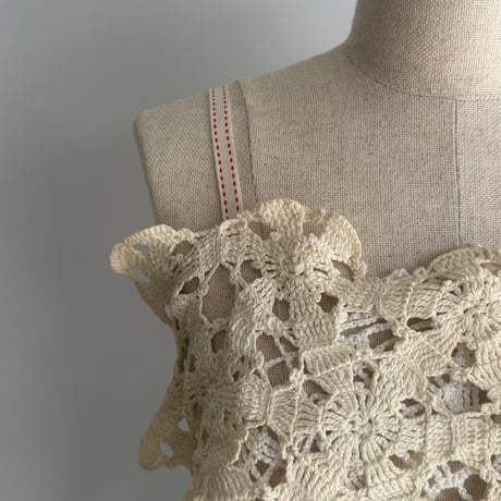 lace bustier（red ribbon）