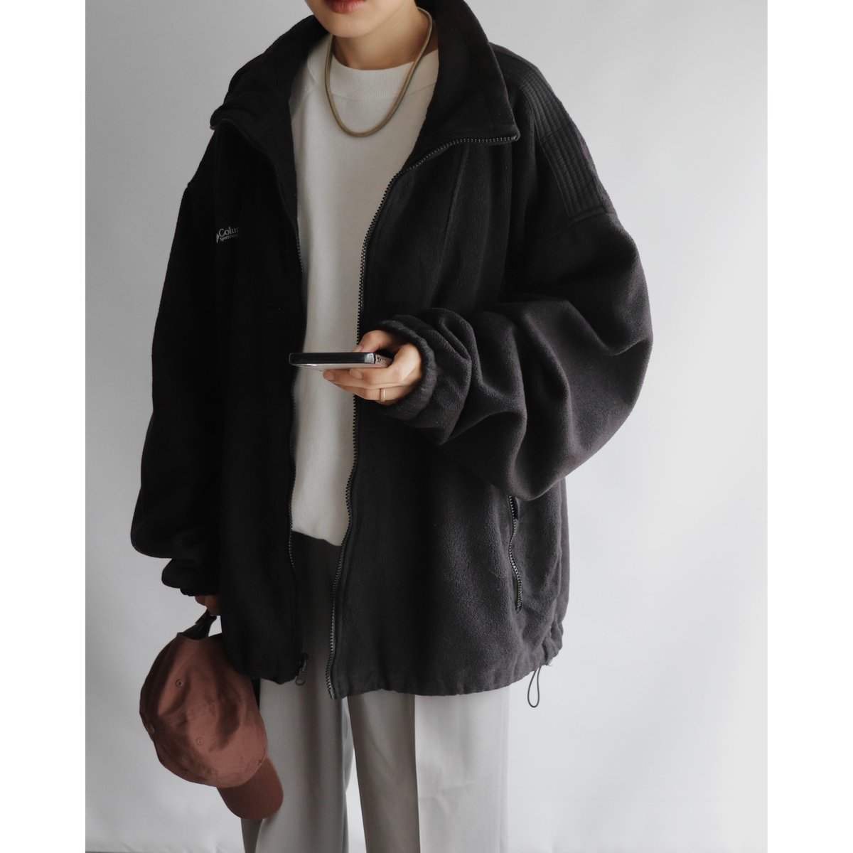 Over fleece jacket (men's) | and C
