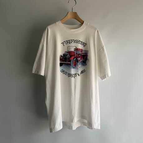 Fire truck and dog T-shirt