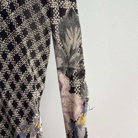 Sheer flower dress