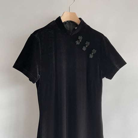 China Velvet Dress