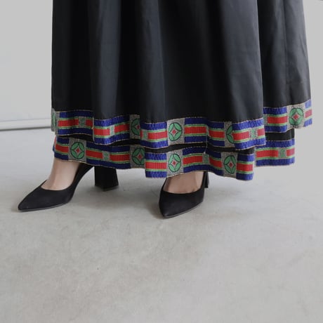 Black tyrolean dress