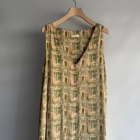 Natural pattern dress