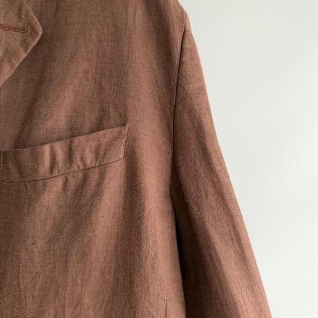 Brown linen jacket
