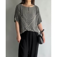 Bead embroidery tops