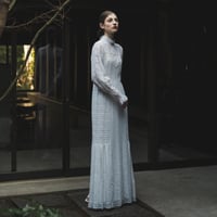 【RENTAL】Full lace high neck dress