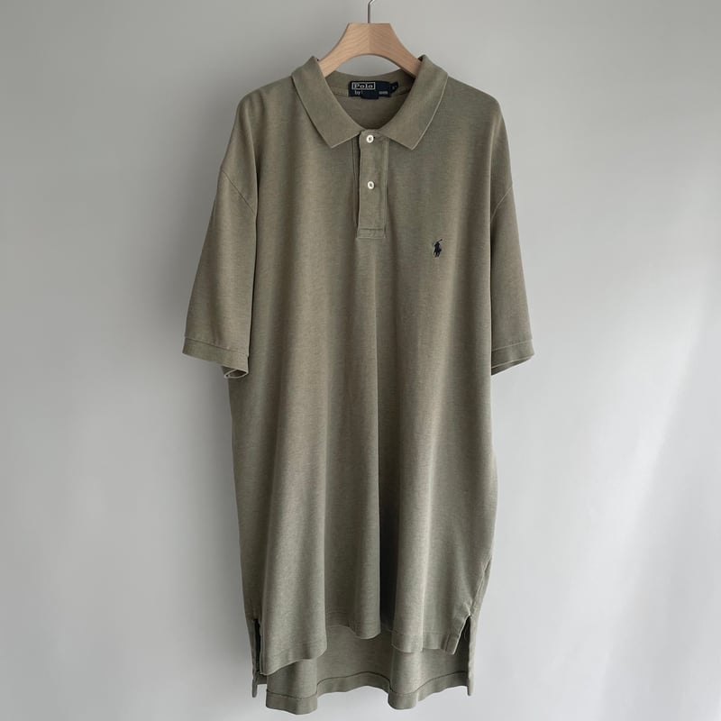 ◆新品タグ付◆ラルフローレン◆定番◆半袖ポロシャツ◆カーキ◆L Ralph Lauren polo shirt (khaki) | and C