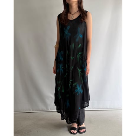 Botanical seer dress