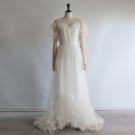 【RENTAL】Tulle lace wedding dress