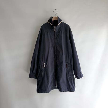 Navy stand collar outer