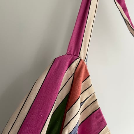 pink stripe one-piece