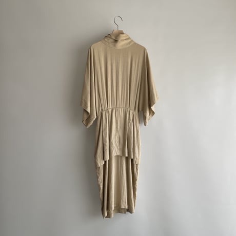 Deformation linen one-piece