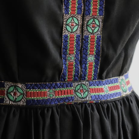 Black tyrolean dress