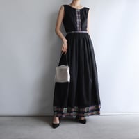 Black tyrolean dress