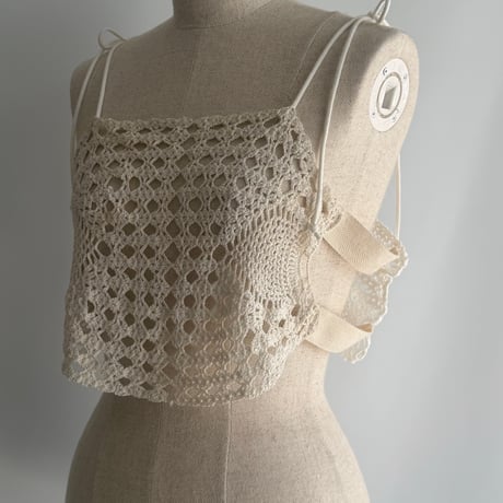 lace bustier（front and back race）