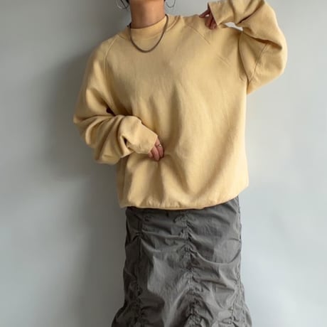 Pastel orange sweatshirt