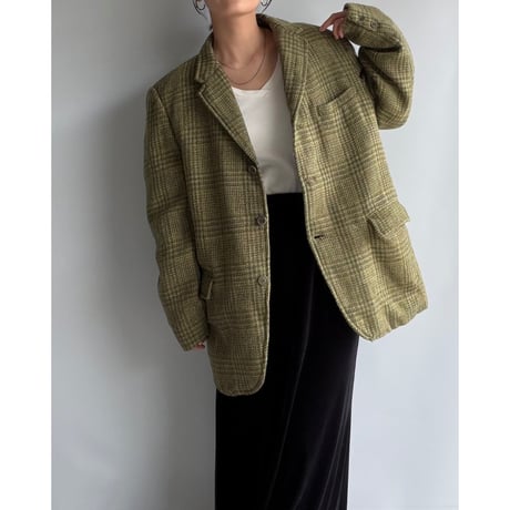 Retro check jacket