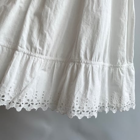 Vintage cotton lace dress