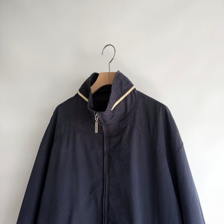 Navy stand collar outer