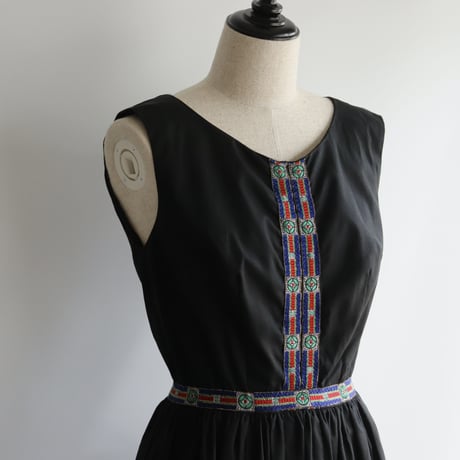 Black tyrolean dress