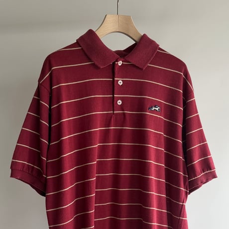 Striped polo shirt