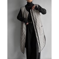 Reversible quilted vest