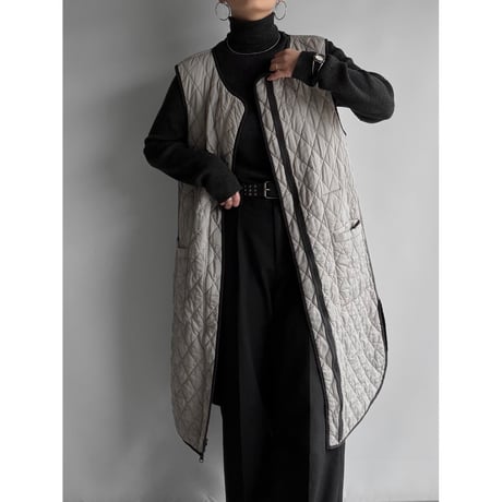 Reversible quilted vest