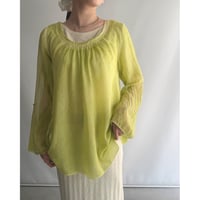 Airy Green Blouse