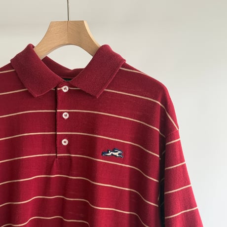 Striped polo shirt