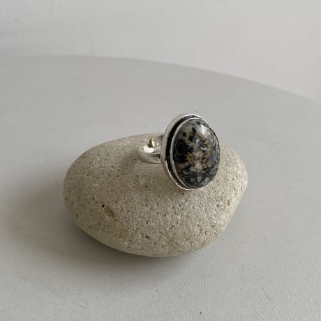Dalmatian stone ring