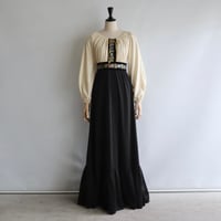 Tyrolean embroidery dress