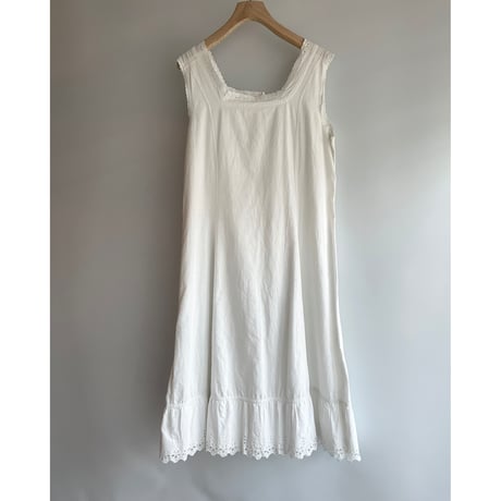 Vintage cotton lace dress