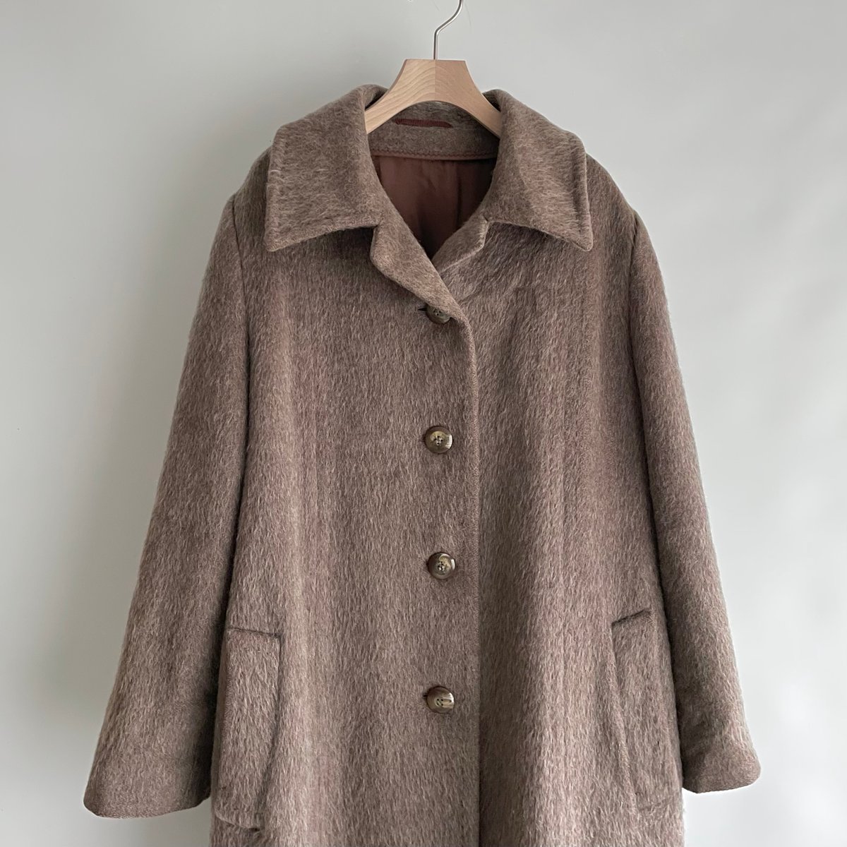 Shaggy brown coat | and C