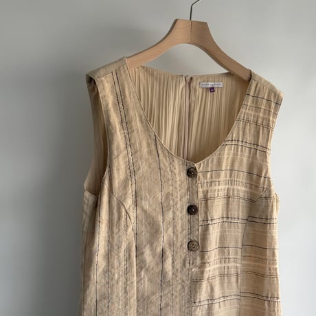 Design beige dress