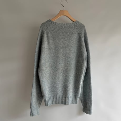 Simple light blue knit