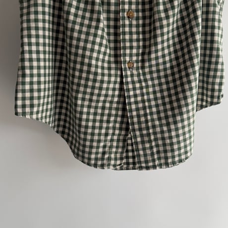 Ribbon gather camisole (Green)