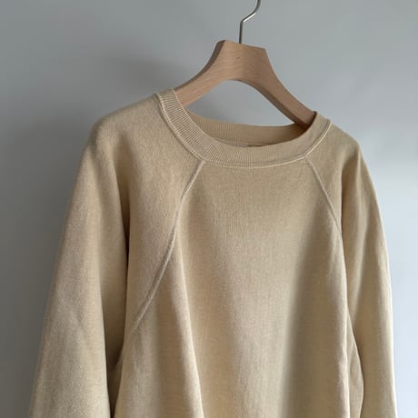 Simple raglan sweatshirt