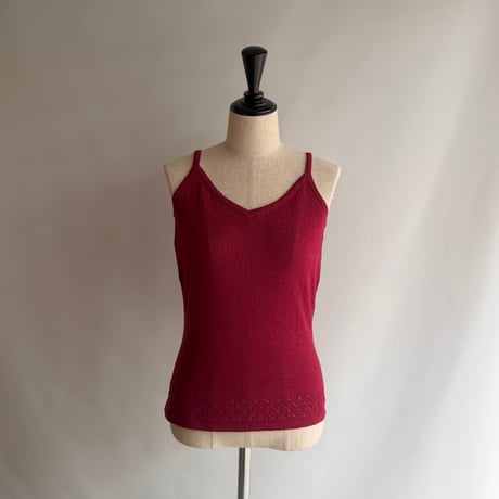 Bordeaux ensemble knit