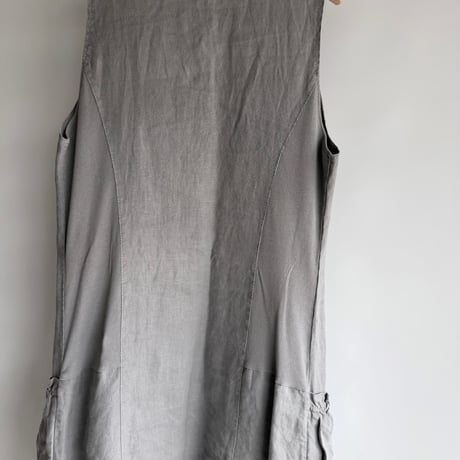 Linen design one-piece