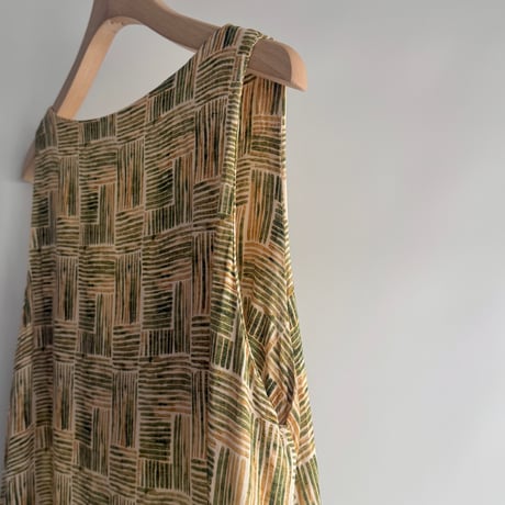 Natural pattern dress