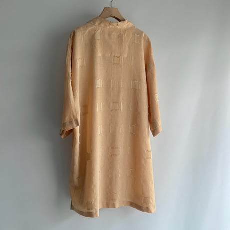 Pastel orange design shirt