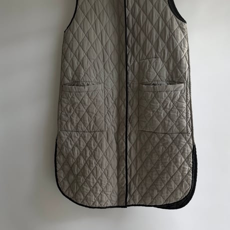 Reversible quilted vest