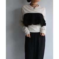 Peplum knit