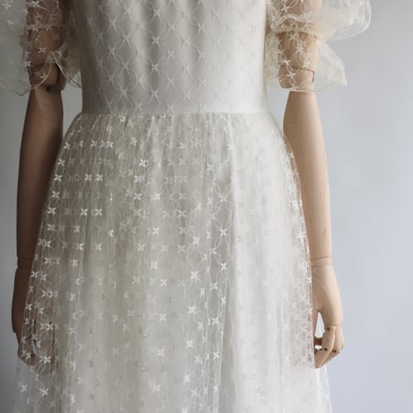 【RENTAL】Tulle lace wedding dress