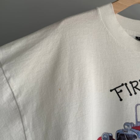 Fire truck and dog T-shirt