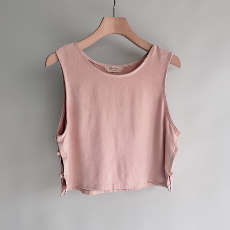 Faux suede sleeveless