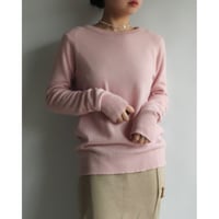 Pink cashmere knit